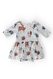 Moo Meadows 3/4 Sleeve Twirl Bodysuit - Mila & Rose ®