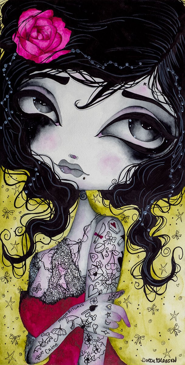 Black Market Art Company Moon Rituals Print