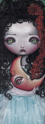 Black Market Art Company Moon Keeper Print
