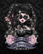 Black Market Art Company Moon Tan Print