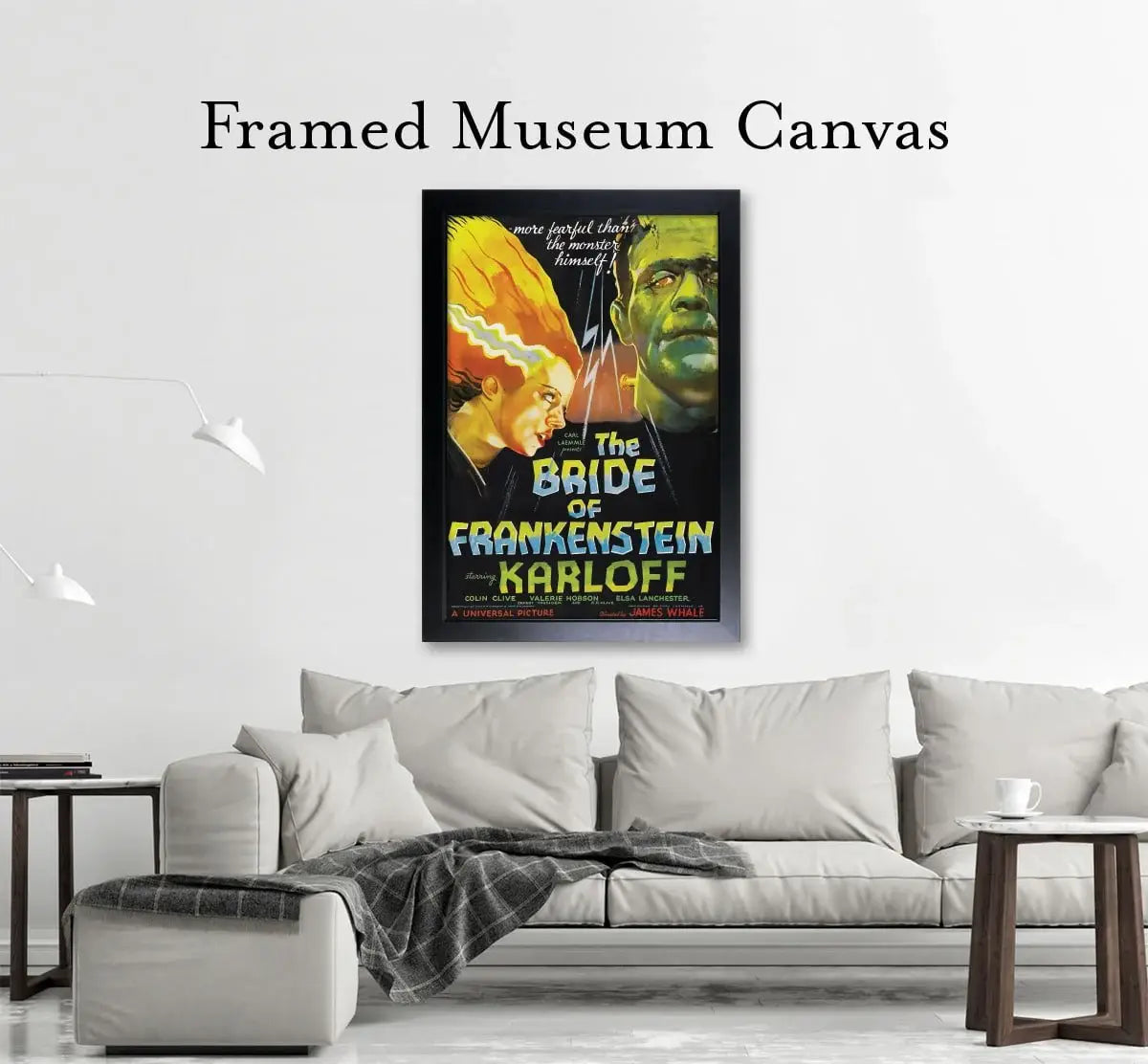 Black Market Art Company More Fearful & Frankenstein & Bride Movie Poster Print - Black Market Art Company - Flyclothing LLC