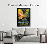 Black Market Art Company More Fearful & Frankenstein & Bride Movie Poster Print
