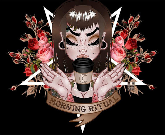 Black Market Art Company Morning Ritual Print - Black Market Art Company - Flyclothing LLC