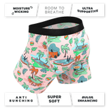 The Motel Hotel | Palm Springs Tropical Ball Hammock® Pouch Underwear With Fly - Shinesty - Flyclothing LLC