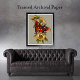 Black Market Art Company Moth Daddy Print
