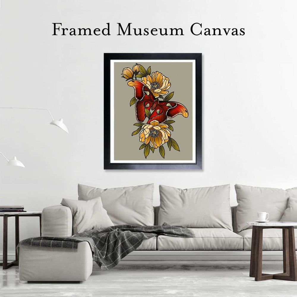 Black Market Art Company Moth Daddy Print - Black Market Art Company - Flyclothing LLC