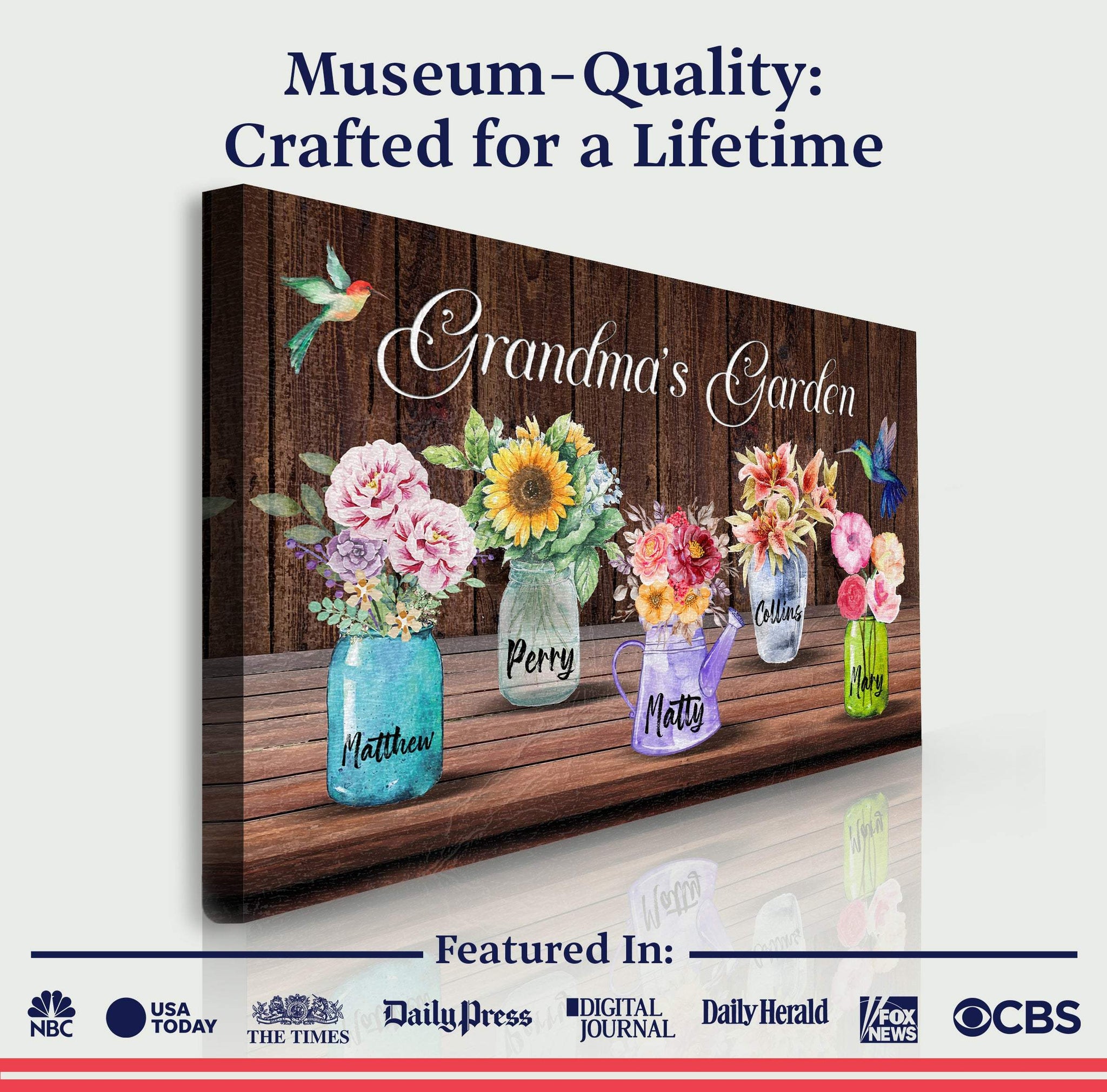 Mother's Day Sign Grandma's Garden - Tailored Canvases - Flyclothing LLC