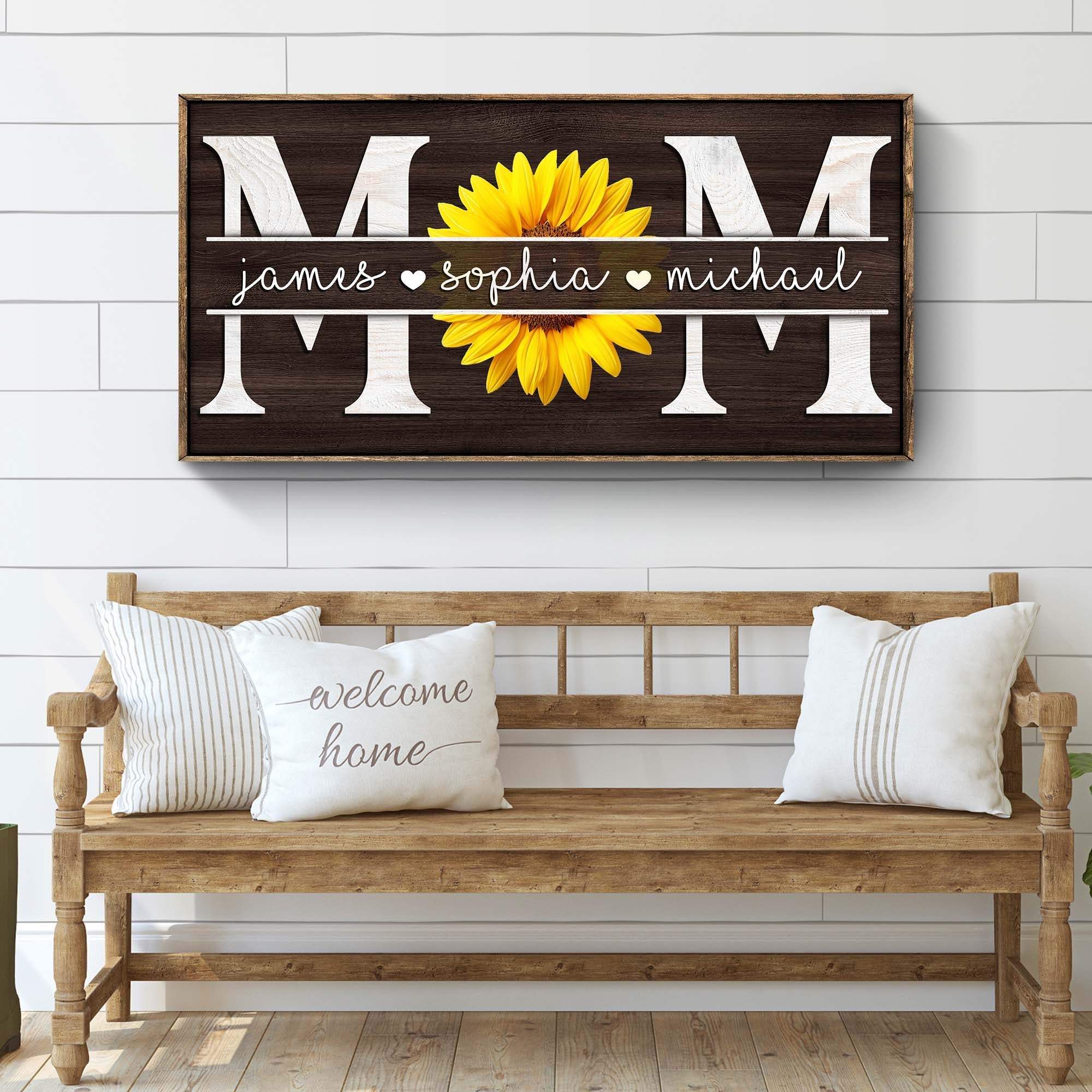 Mothers Day Personalized Gift - Tailored Canvases - Flyclothing LLC