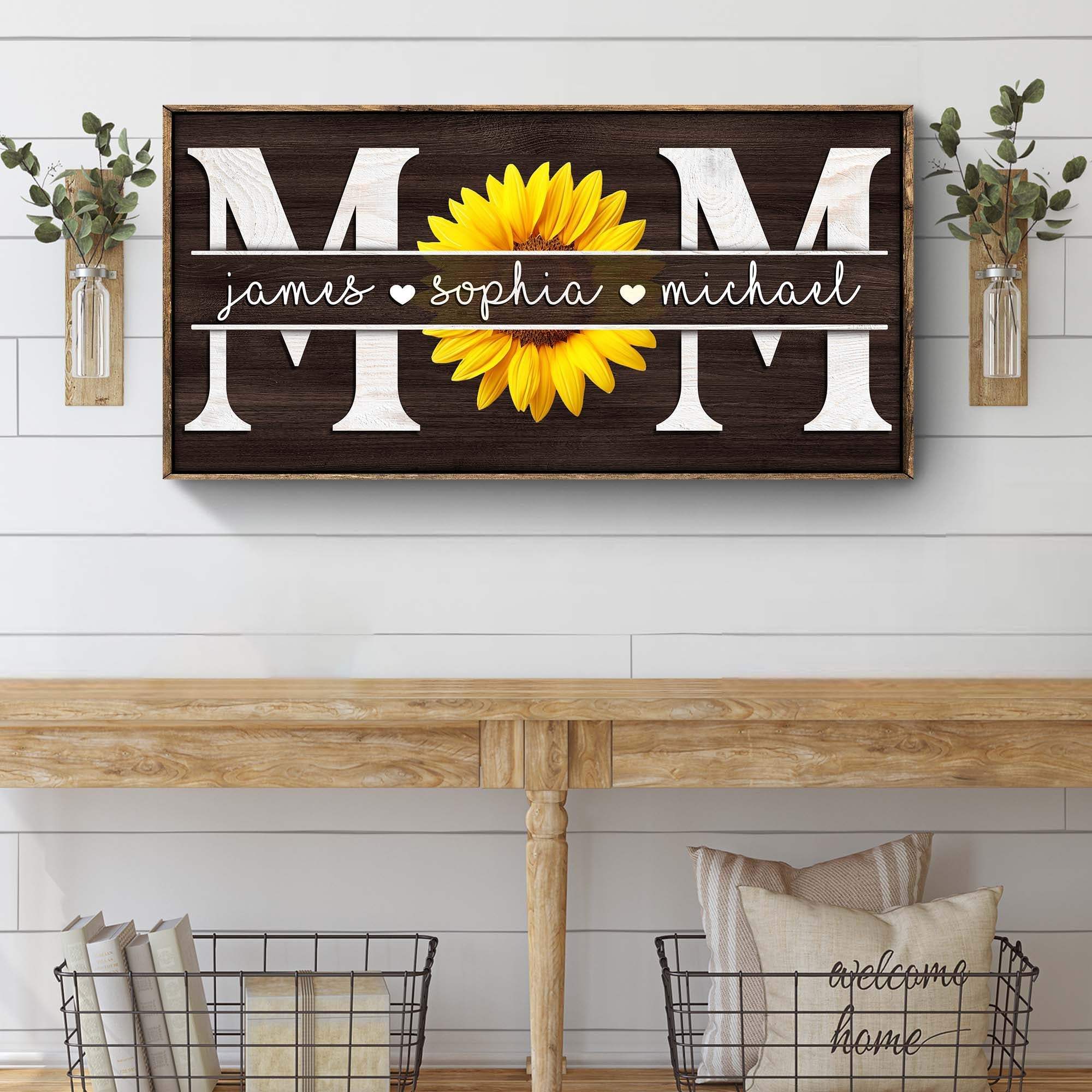 Mothers Day Personalized Gift - Tailored Canvases - Flyclothing LLC