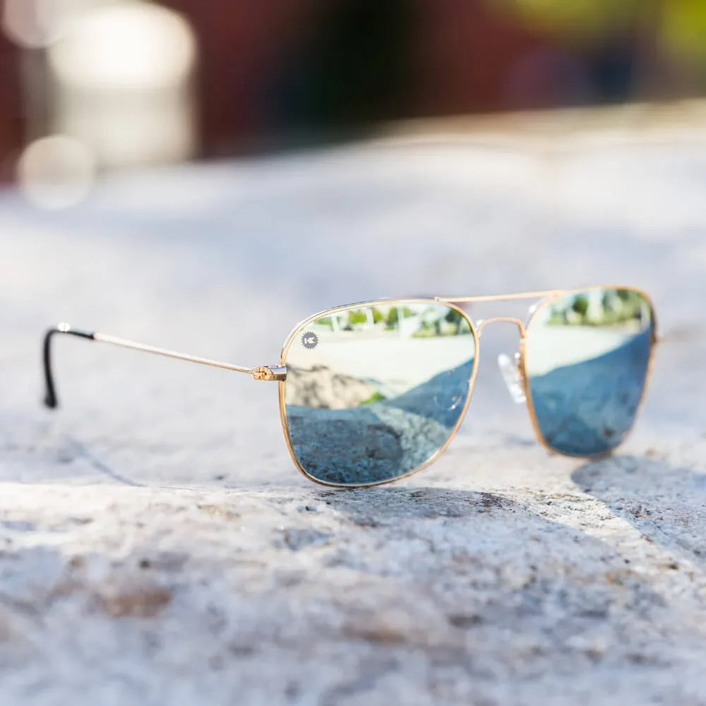 Gold / Sky Blue Mount Evans - Knockaround - Flyclothing LLC