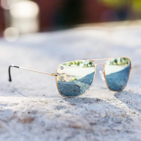 Gold / Sky Blue Mount Evans - Knockaround - Flyclothing LLC