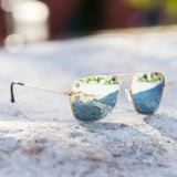 Gold / Sky Blue Mount Evans - Knockaround - Flyclothing LLC