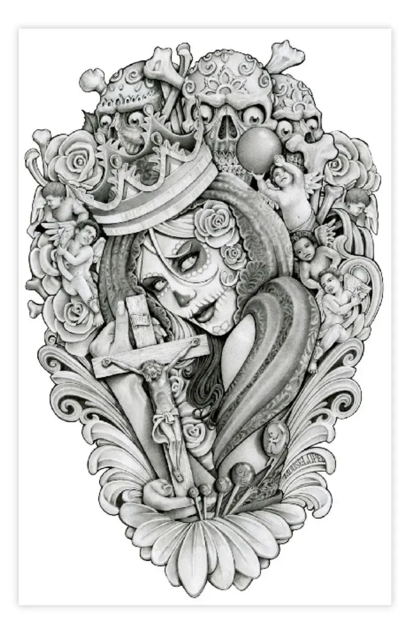 Black Market Art Company Mouse& Crown Print - Black Market Art Company - Flyclothing LLC