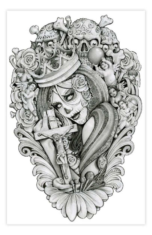 Black Market Art Company Mouse& Crown Print - Black Market Art Company - Flyclothing LLC