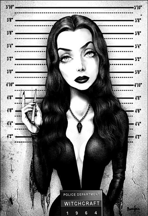 Black Market Art Company Mrs Adams Print - Black Market Art Company - Flyclothing LLC