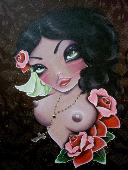 Black Market Art Company Muchacha Print - Black Market Art Company - Flyclothing LLC