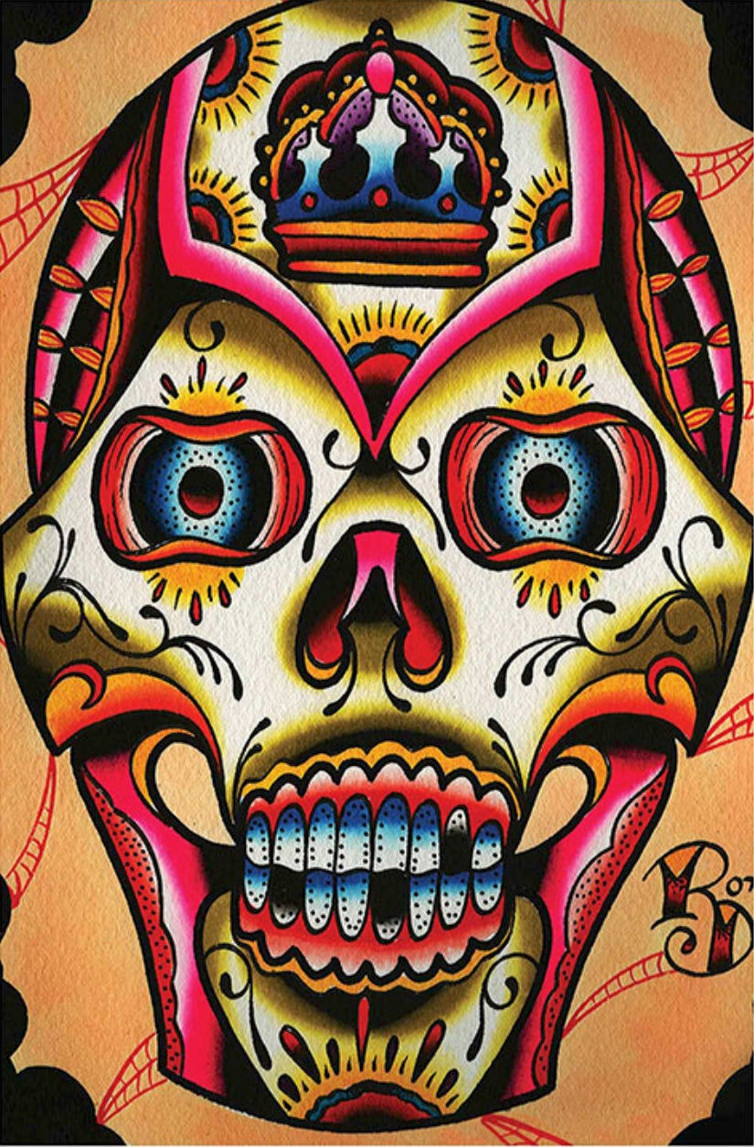 Black Market Art Company Muerto II Print