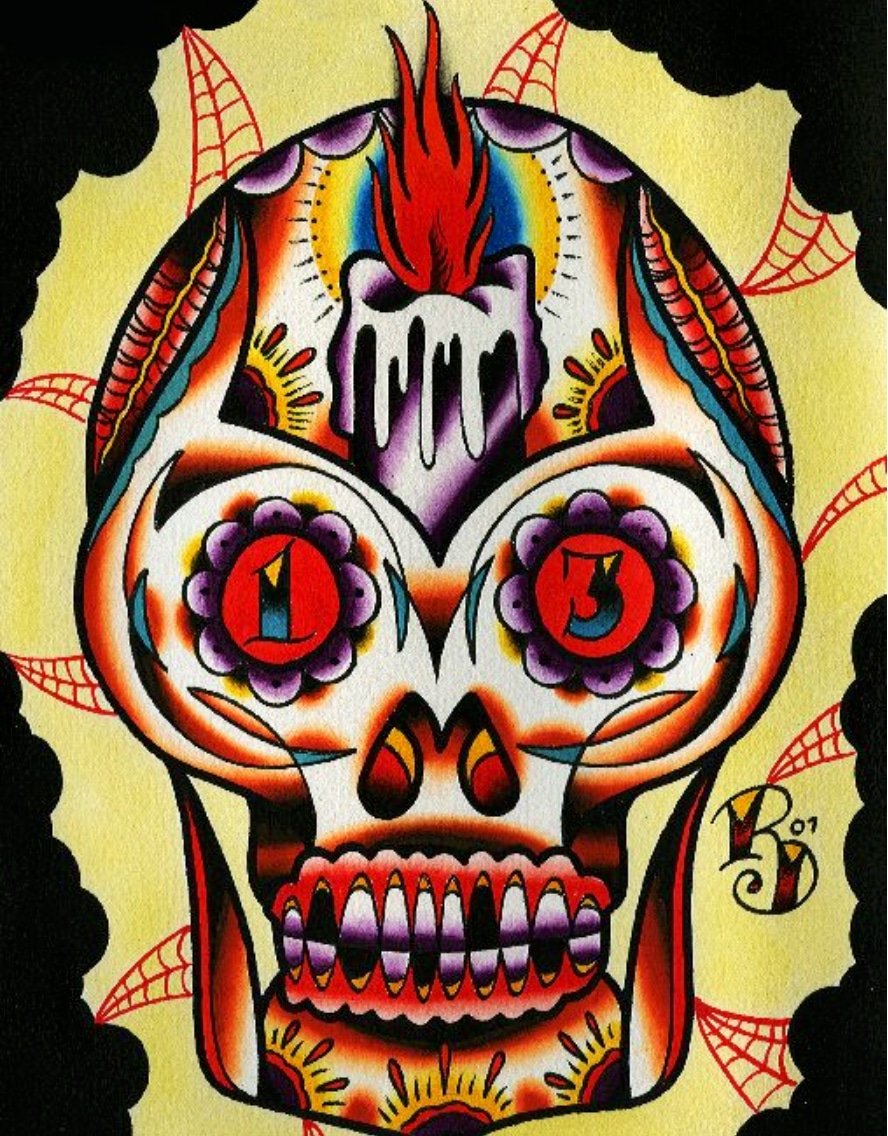 Black Market Art Company Muerto I Print