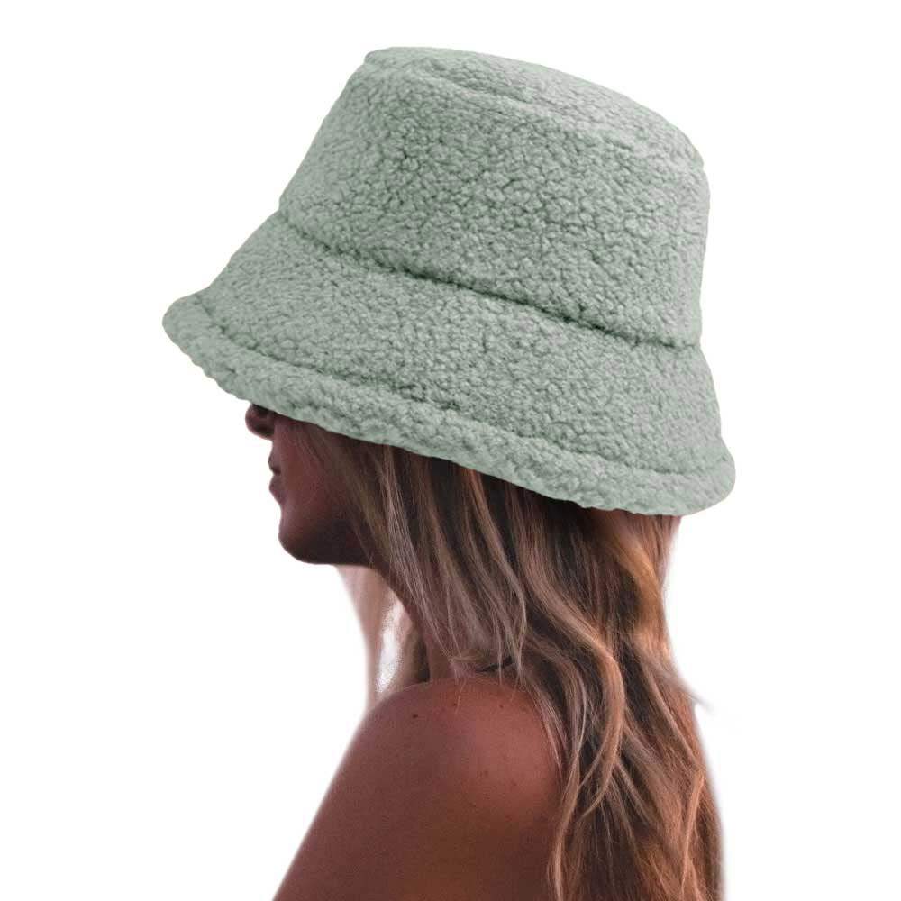 Fluffy Bucket Hat - Madeline Love - Flyclothing LLC