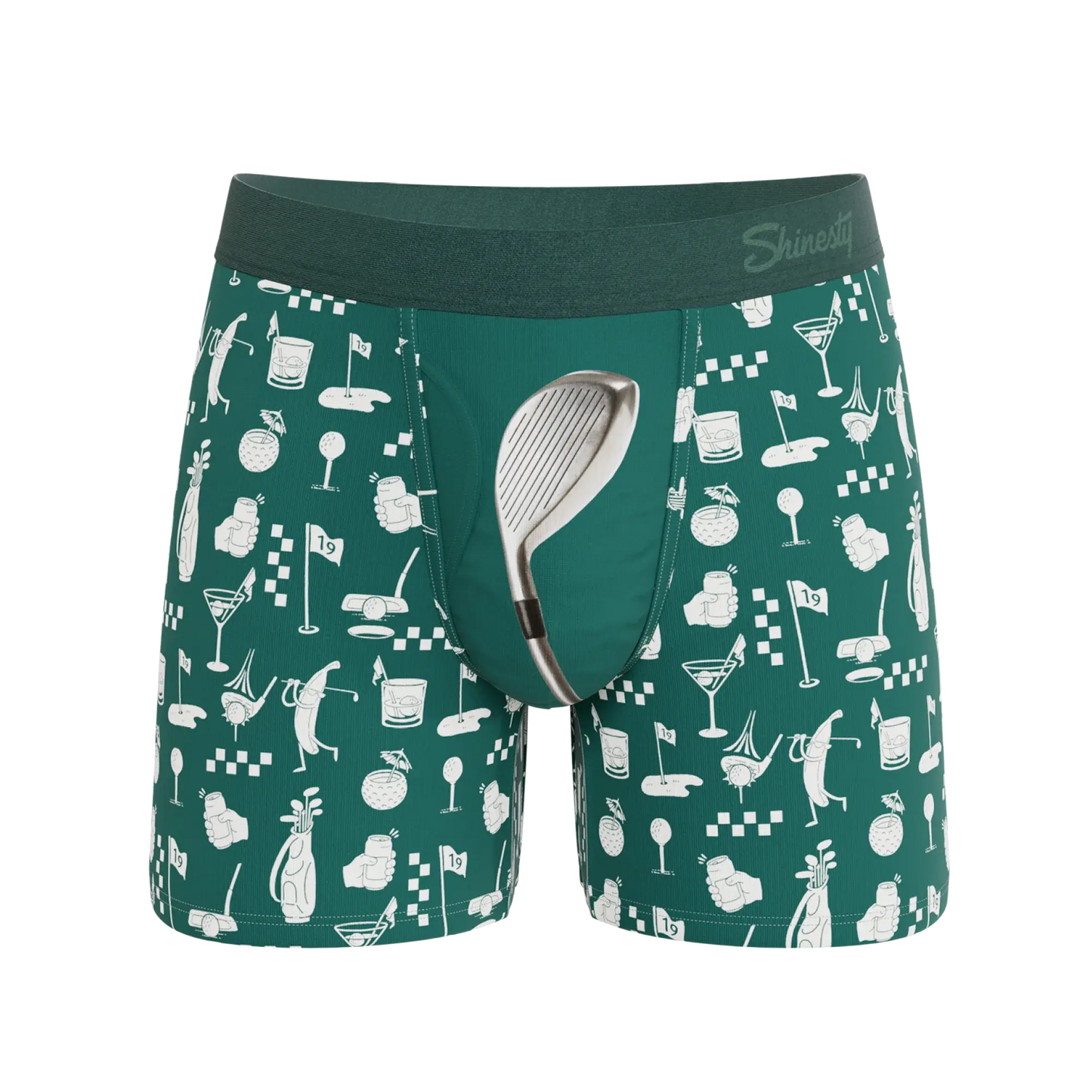 The Mulligan | Green Golf Ball Hammock® Magnum Big Pouch Underwear - Shinesty - Flyclothing LLC