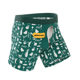 The Mulligan | Green Golf Ball Hammock® Pouch Underwear With Fly - Shinesty - Flyclothing LLC