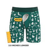 The Mulligan | Green Golf Long Leg Ball Hammock® Pouch Underwear With Fly - Shinesty - Flyclothing LLC