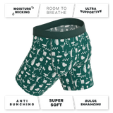 The Mulligan | Green Golf Long Leg Ball Hammock® Pouch Underwear With Fly - Shinesty - Flyclothing LLC