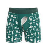The Mulligan | Green Golf Ball Hammock® Pouch Underwear With Fly - Shinesty - Flyclothing LLC