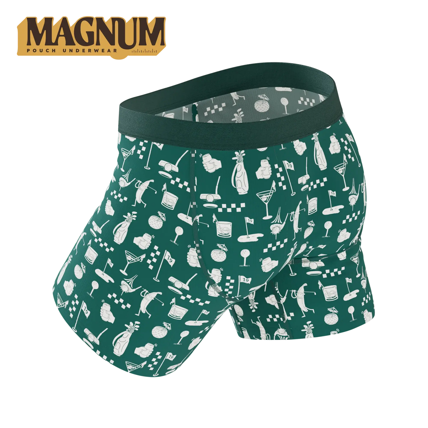 The Mulligan | Green Golf Ball Hammock® Magnum Big Pouch Underwear - Shinesty - Flyclothing LLC