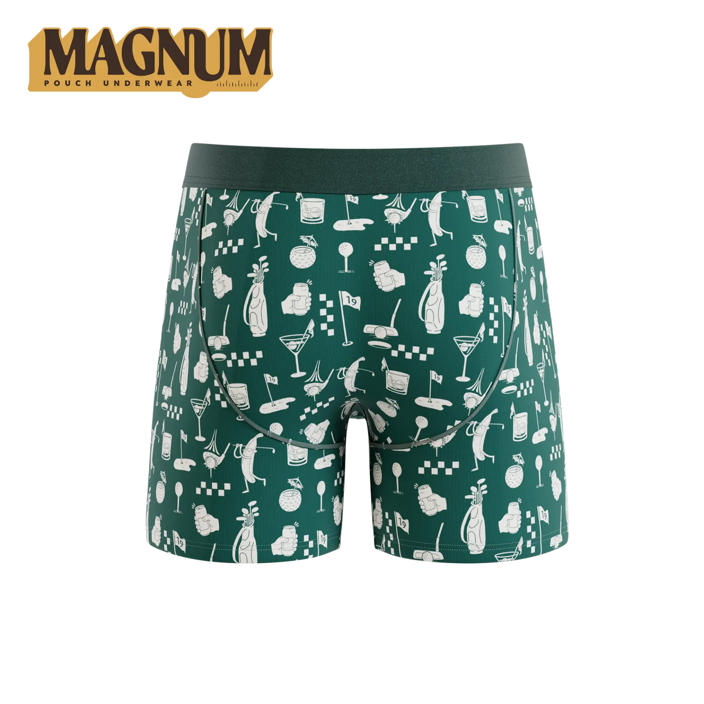 The Mulligan | Green Golf Ball Hammock® Magnum Big Pouch Underwear - Shinesty - Flyclothing LLC