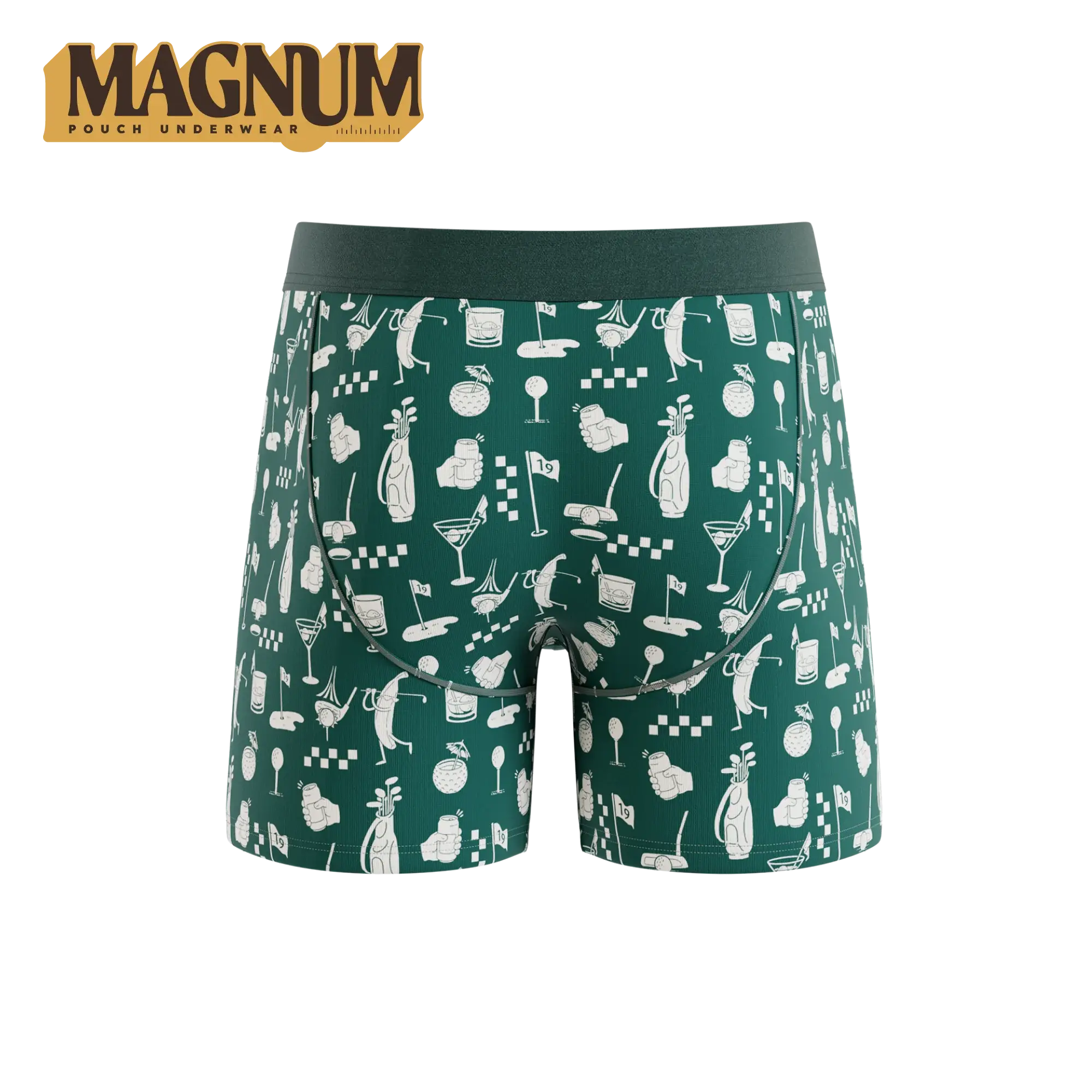 The Mulligan | Green Golf Ball Hammock® Magnum Big Pouch Underwear - Shinesty - Flyclothing LLC