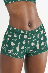 The Mulligan | Green Golf Modal Boyshort Underwear - Shinesty - Flyclothing LLC