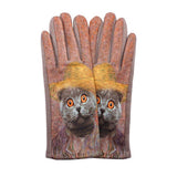 Cat Printed Smart Gloves - Madeline Love - Flyclothing LLC