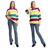 Mardi Gras Color Block Sweater - Madeline Love - Flyclothing LLC