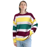 Mardi Gras Color Block Sweater - Madeline Love - Flyclothing LLC