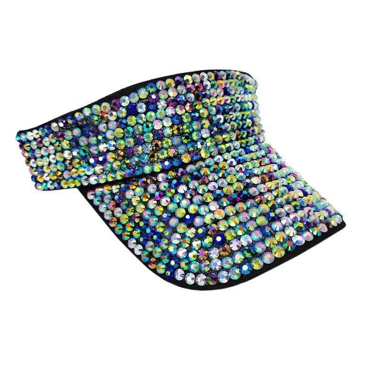 Bling Studded Visor Hat - Madeline Love - Flyclothing LLC