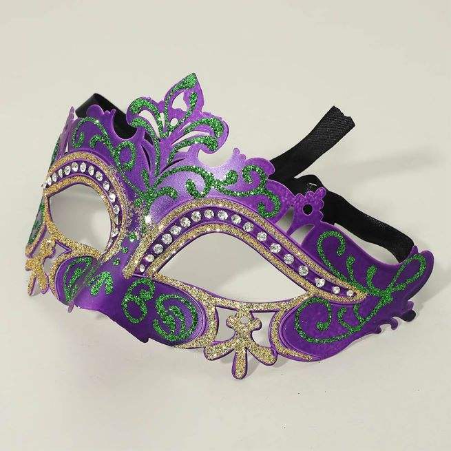 Ornate Mardi Gras Masquerade Mask - Madeline Love - Flyclothing LLC