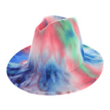 Tie Dye Patterned Panama Hat - Madeline Love - Flyclothing LLC