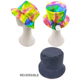 Tie Dye Reversible Bucket Hat - Madeline Love - Flyclothing LLC
