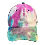 Tie Dye Vintage Baseball Cap - Madeline Love - Flyclothing LLC