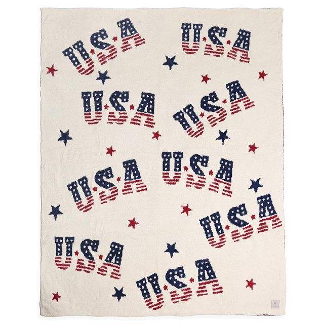 USA Stars Throw Blanket - Madeline Love - Flyclothing LLC