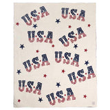 USA Stars Throw Blanket - Madeline Love - Flyclothing LLC