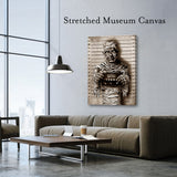 Black Market Art Company Mummy Mugshot Print