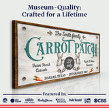 Farm Fresh Carrot Patch Sign II - Tailored Canvases - Flyclothing LLC