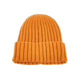 Beautiful Solid Knit Beanie Hat - Madeline Love - Flyclothing LLC