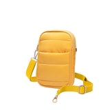 Glossy Puffer Rectangle Crossbody Bag - Madeline Love - Flyclothing LLC
