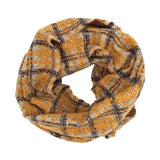 Plaid Check Infinity Scarf - Madeline Love - Flyclothing LLC