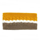 Triple Colored Cable Knit Fleece Headband Earwarmer Earmuff - Madeline Love - Flyclothing LLC
