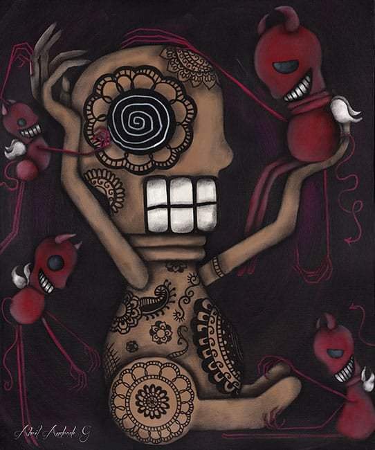 Black Market Art Company My Conscience Print - Black Market Art Company - Flyclothing LLC