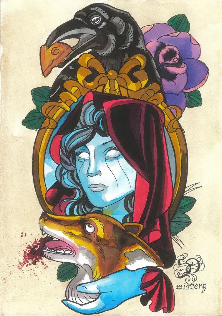 Black Market Art Company My Darkest Nite Print - Black Market Art Company - Flyclothing LLC